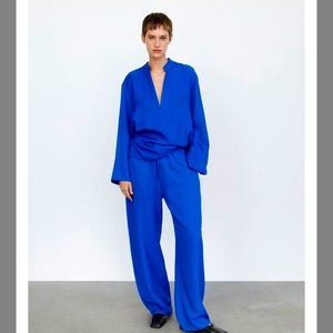 Blue Zara Set. NWT